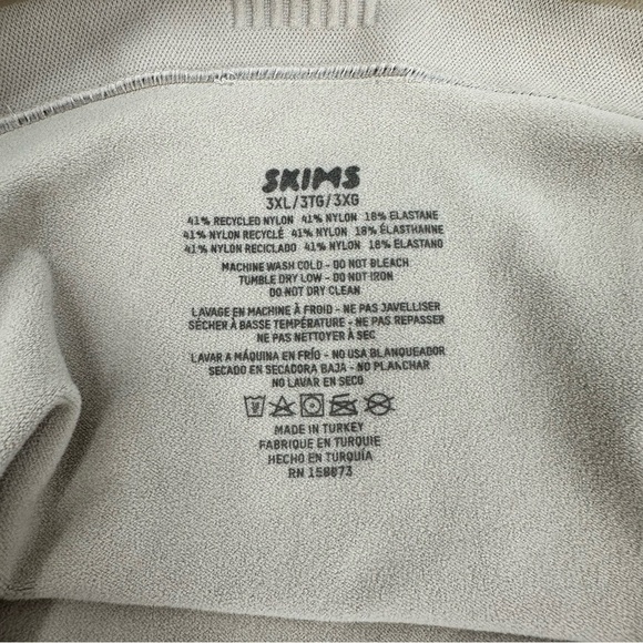 Skims Beige Seamless Sculpt High Waist Brief Womens 3XL Pull On Stretch Shaping - Picture 5 of 6